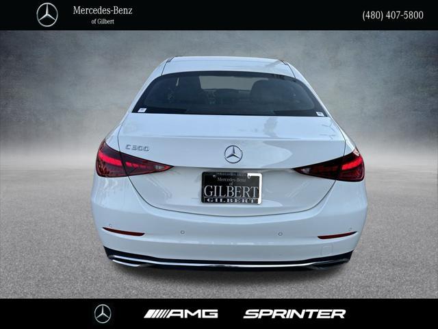 new 2024 Mercedes-Benz C-Class car, priced at $78,100