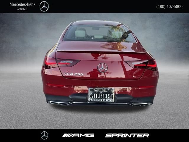 new 2025 Mercedes-Benz CLA 250 car, priced at $48,125