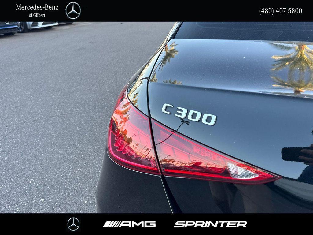 used 2022 Mercedes-Benz C-Class car, priced at $39,994