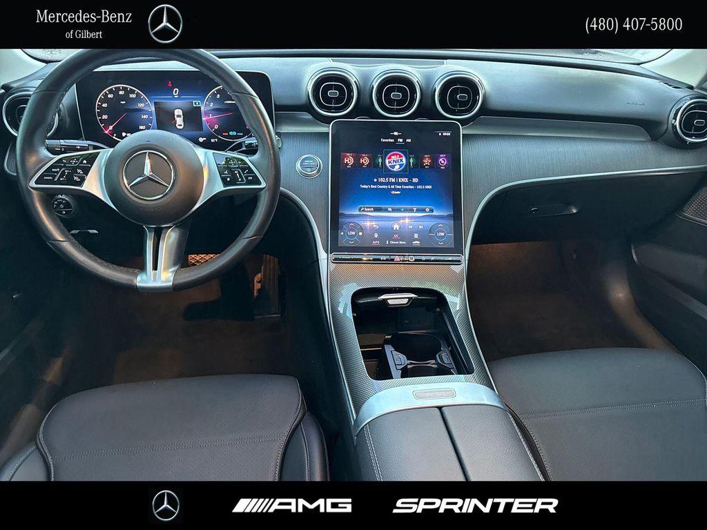 used 2022 Mercedes-Benz C-Class car, priced at $39,994