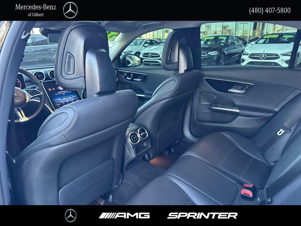used 2022 Mercedes-Benz C-Class car, priced at $39,994