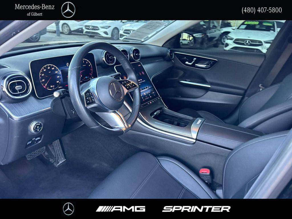 used 2022 Mercedes-Benz C-Class car, priced at $39,994