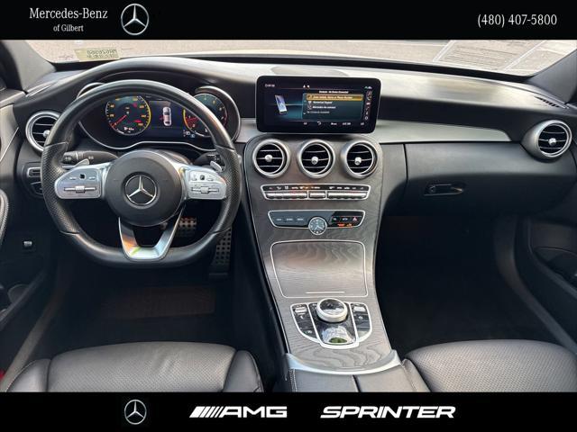 used 2021 Mercedes-Benz C-Class car, priced at $29,994