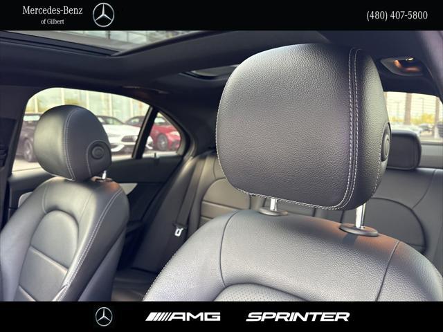 used 2021 Mercedes-Benz C-Class car, priced at $29,994