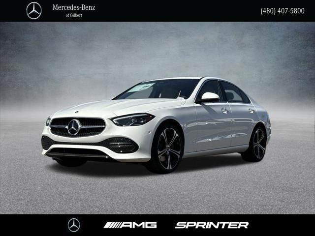 new 2024 Mercedes-Benz C-Class car, priced at $48,700