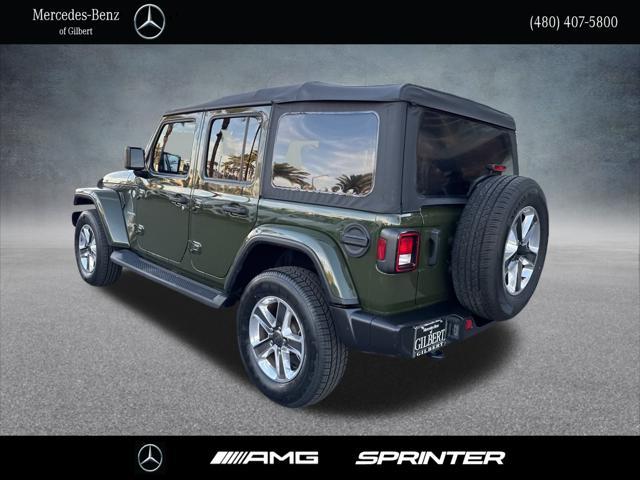 used 2021 Jeep Wrangler Unlimited car, priced at $28,987