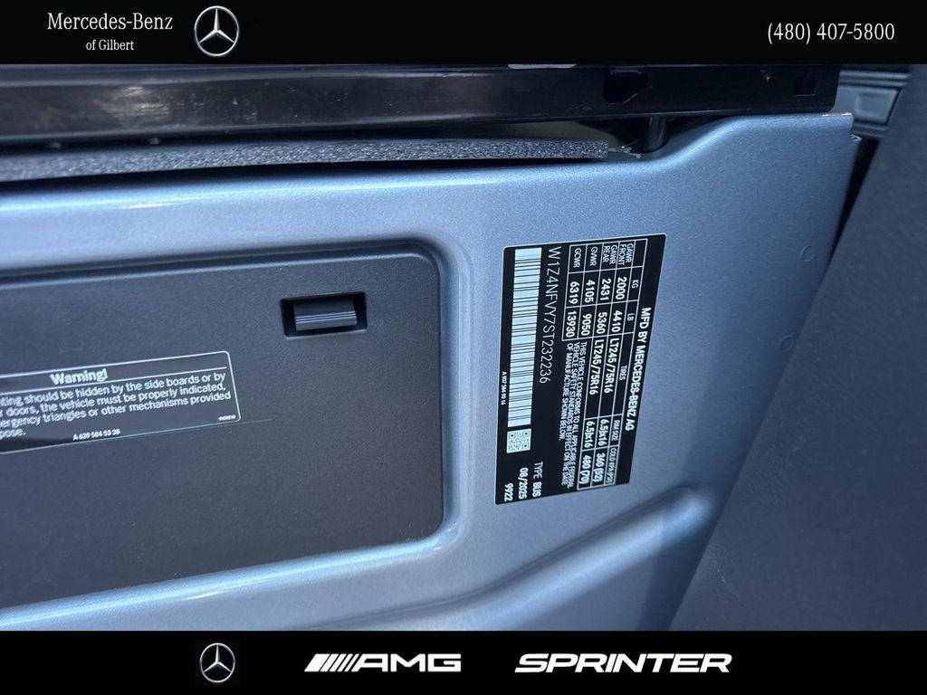 new 2025 Mercedes-Benz Sprinter 2500 car, priced at $85,955