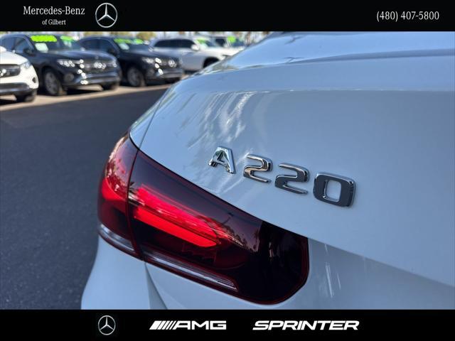 used 2022 Mercedes-Benz A-Class car, priced at $26,994