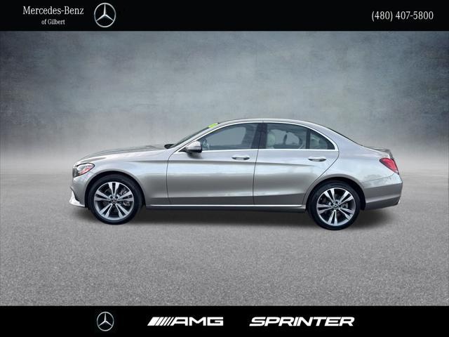 used 2021 Mercedes-Benz C-Class car, priced at $30,794