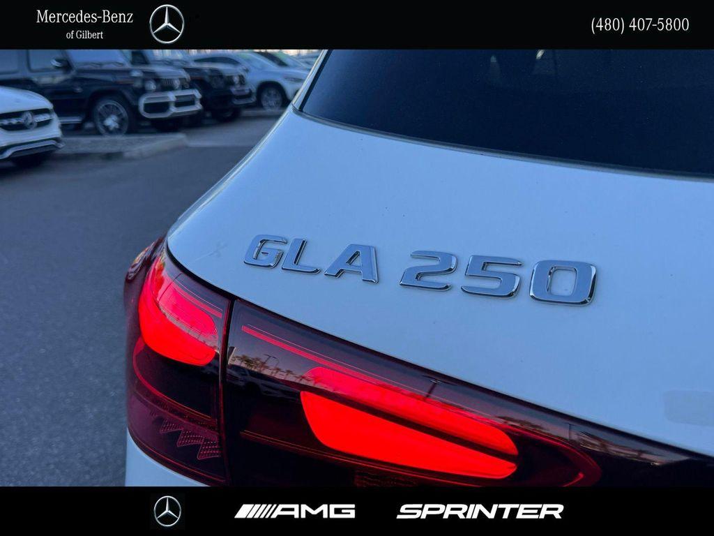 used 2025 Mercedes-Benz GLA 250 car, priced at $38,888