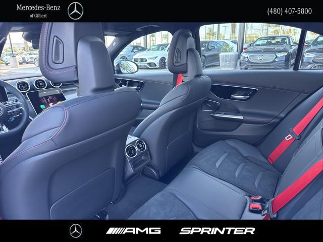 new 2025 Mercedes-Benz AMG C 43 car, priced at $68,875