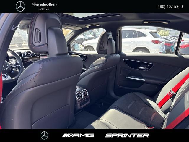 new 2024 Mercedes-Benz AMG C 43 car, priced at $71,675