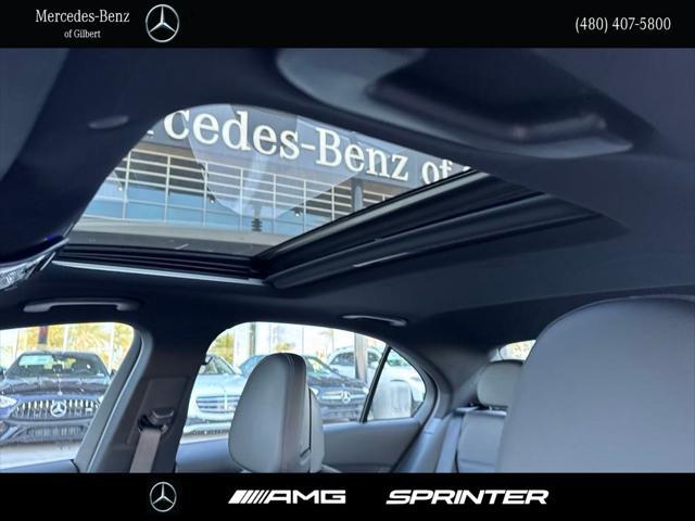 new 2025 Mercedes-Benz C-Class car, priced at $50,350