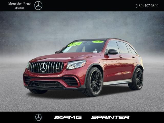 used 2019 Mercedes-Benz AMG GLC 63 car, priced at $48,987