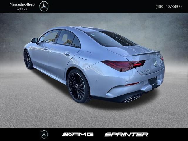 new 2025 Mercedes-Benz CLA 250 car, priced at $50,800