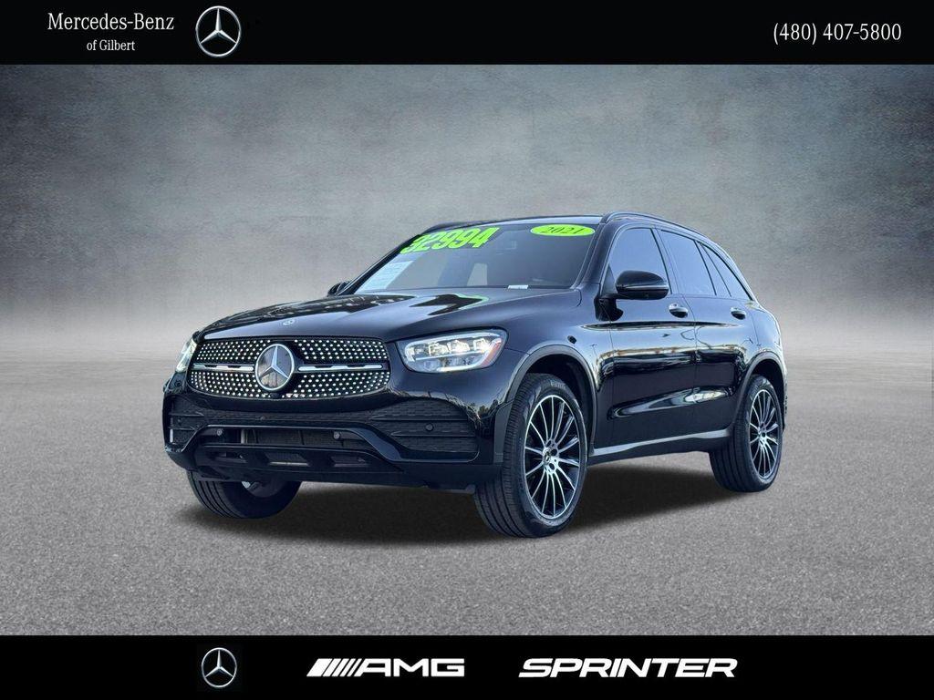 used 2021 Mercedes-Benz GLC 300 car, priced at $28,994