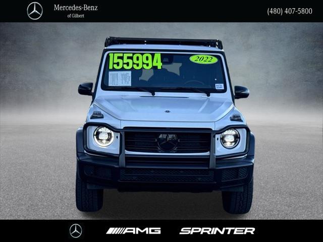 used 2022 Mercedes-Benz G-Class car, priced at $154,987