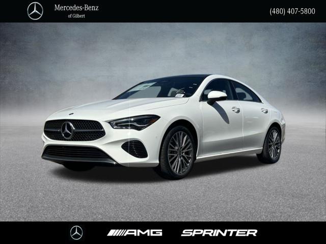 new 2025 Mercedes-Benz CLA 250 car, priced at $45,700