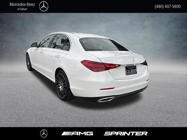 used 2024 Mercedes-Benz C-Class car, priced at $41,994