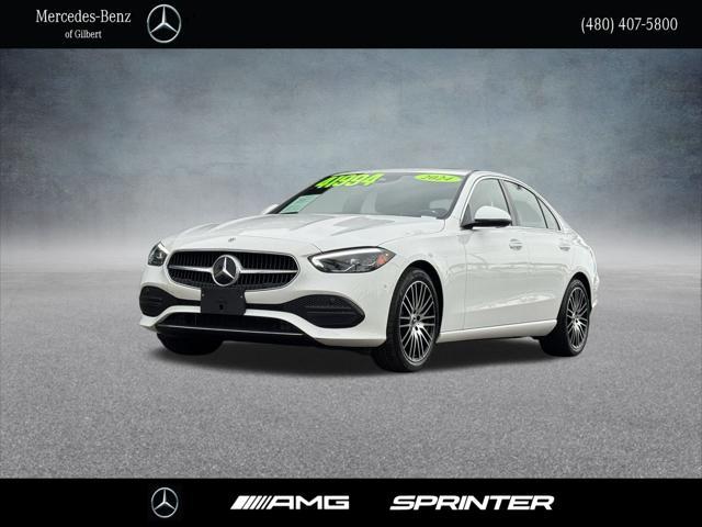 used 2024 Mercedes-Benz C-Class car, priced at $41,994