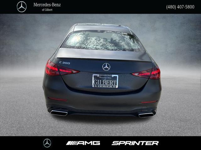 new 2024 Mercedes-Benz C-Class car, priced at $56,970