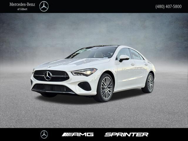 new 2025 Mercedes-Benz CLA 250 car, priced at $45,550