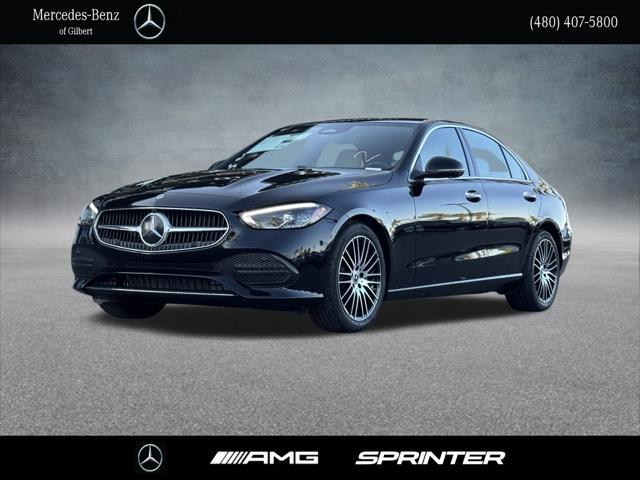 new 2025 Mercedes-Benz C-Class car, priced at $53,685