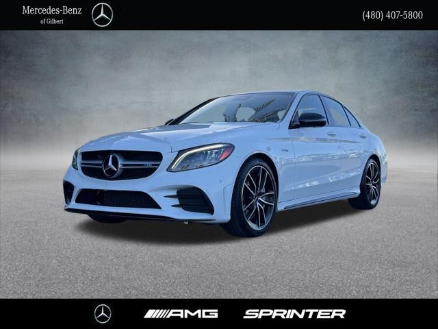 used 2020 Mercedes-Benz AMG C 43 car, priced at $38,994