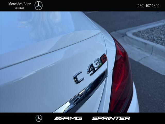 used 2020 Mercedes-Benz AMG C 43 car, priced at $38,994