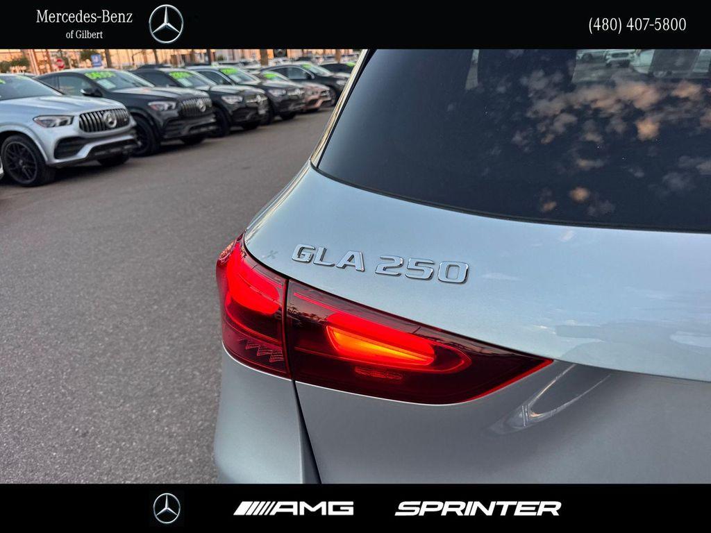 used 2025 Mercedes-Benz GLA 250 car, priced at $35,987