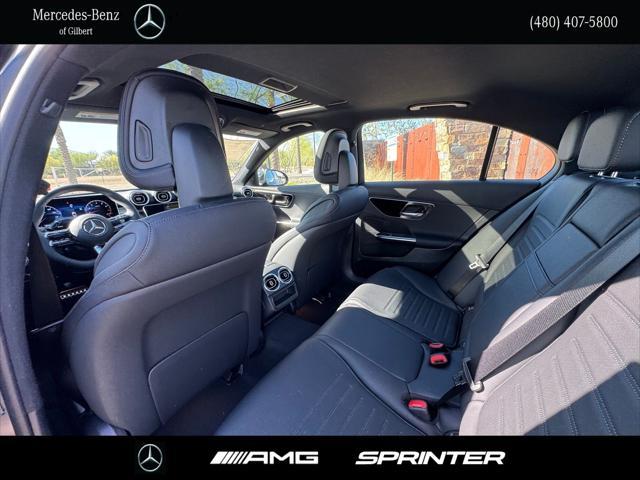 new 2025 Mercedes-Benz C-Class car, priced at $56,700