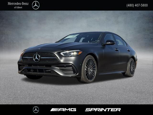 new 2025 Mercedes-Benz C-Class car, priced at $56,700