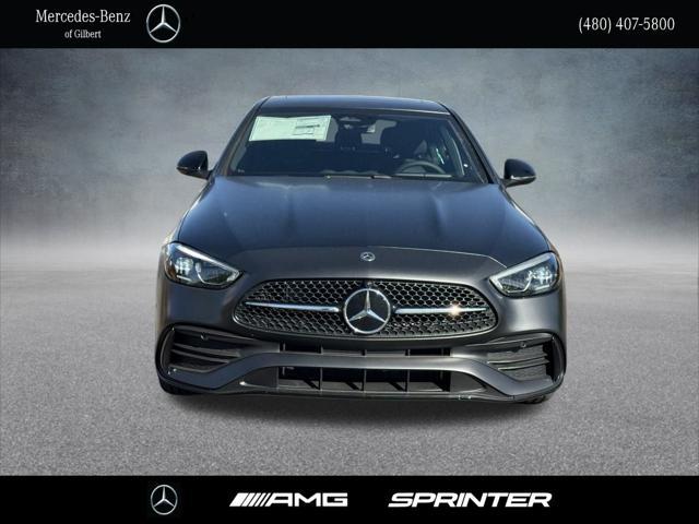 new 2025 Mercedes-Benz C-Class car, priced at $56,700