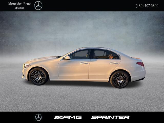 new 2025 Mercedes-Benz C-Class car, priced at $51,050