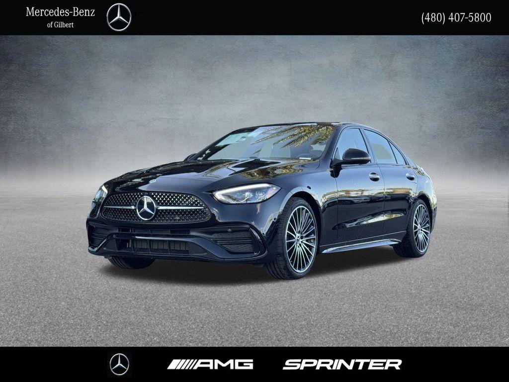 new 2025 Mercedes-Benz C-Class car, priced at $54,125
