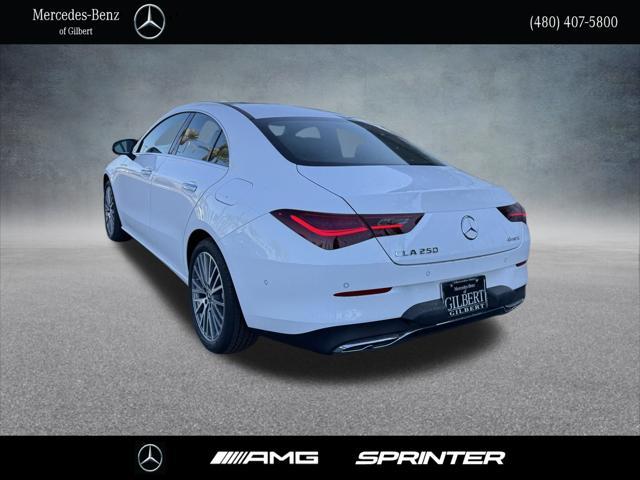 new 2025 Mercedes-Benz CLA 250 car, priced at $47,550