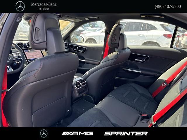 new 2024 Mercedes-Benz AMG C 43 car, priced at $66,475