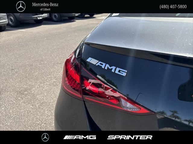 new 2024 Mercedes-Benz AMG C 43 car, priced at $66,475