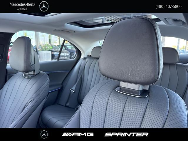 new 2025 Mercedes-Benz E-Class car, priced at $80,815