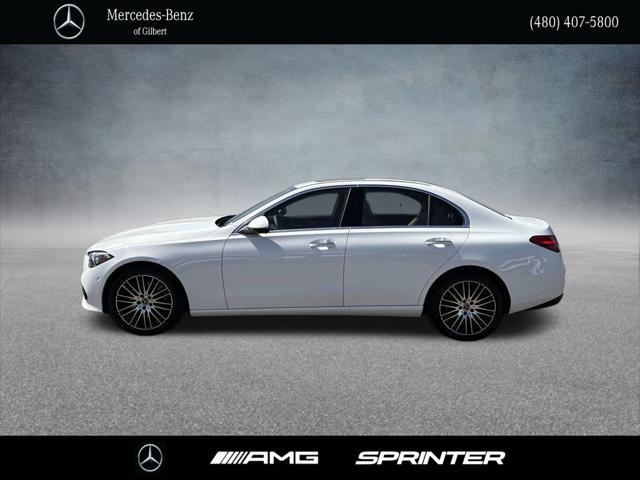 new 2024 Mercedes-Benz C-Class car, priced at $49,675