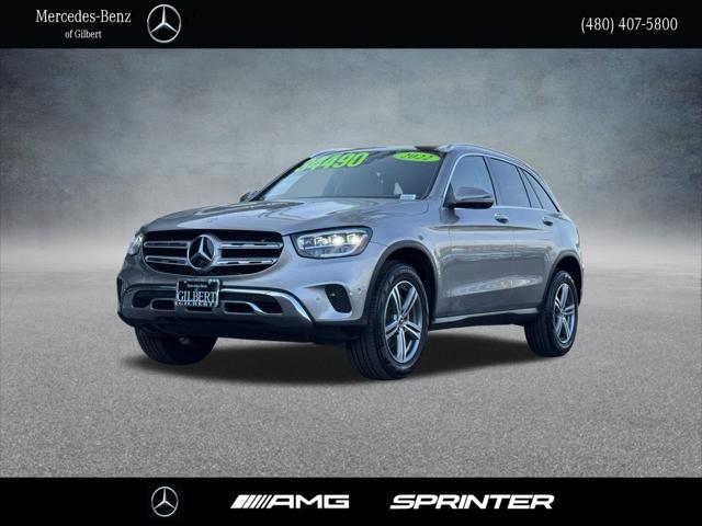 used 2022 Mercedes-Benz GLC 300 car, priced at $34,490