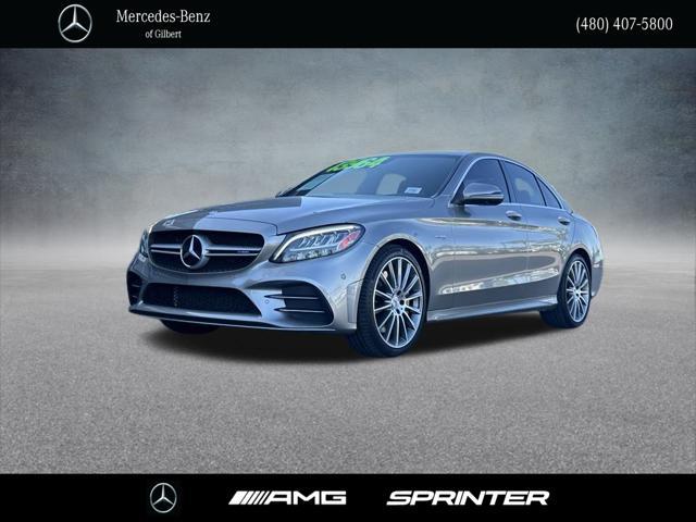 used 2020 Mercedes-Benz AMG C 43 car, priced at $43,964