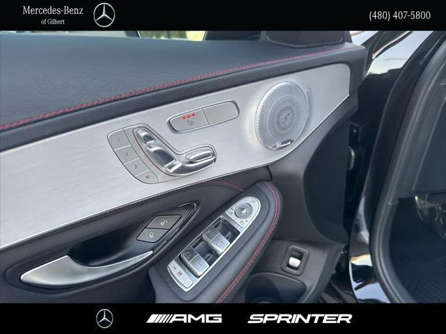 used 2021 Mercedes-Benz AMG C 43 car, priced at $44,994