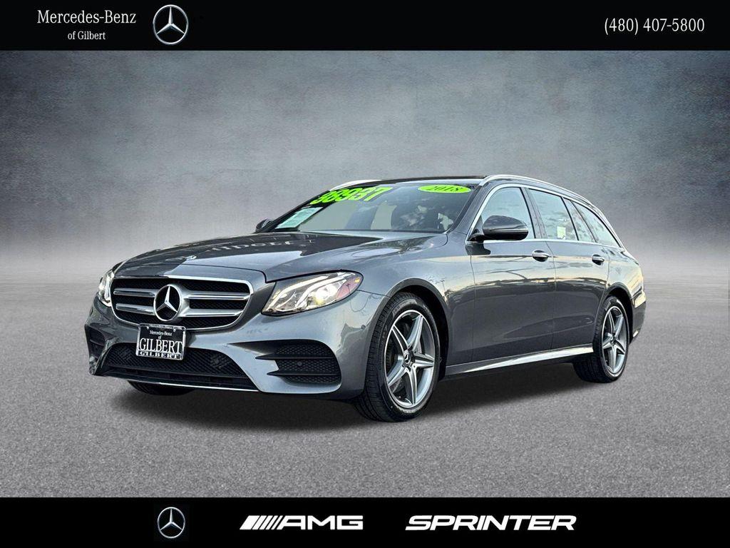 used 2018 Mercedes-Benz E-Class car, priced at $38,937