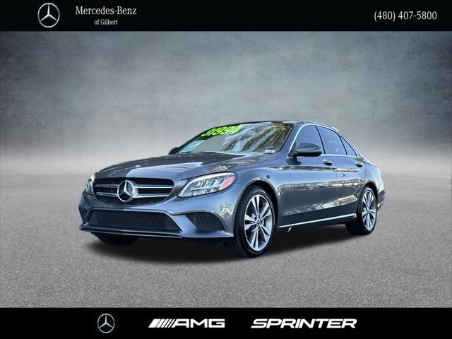 used 2020 Mercedes-Benz C-Class car, priced at $23,987