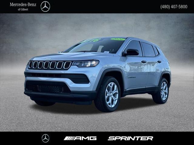 used 2024 Jeep Compass car, priced at $23,987