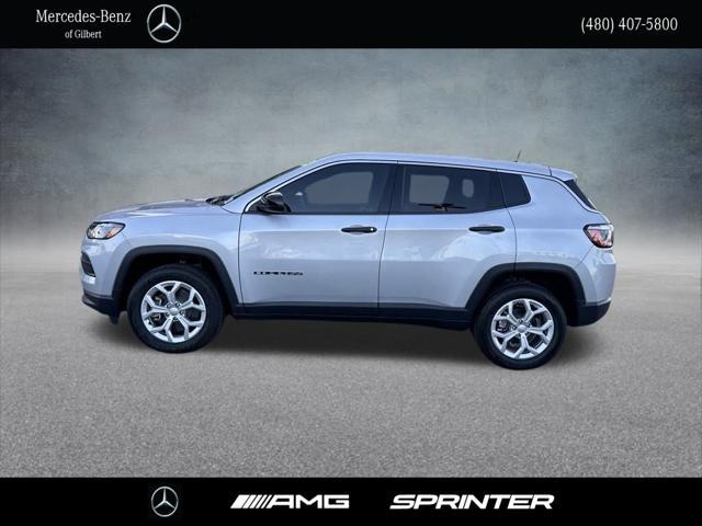 used 2024 Jeep Compass car, priced at $23,987