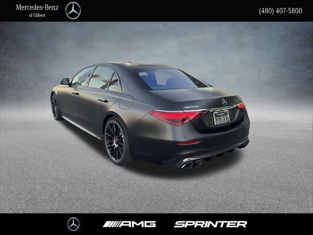 new 2025 Mercedes-Benz AMG S 63 E car, priced at $204,700