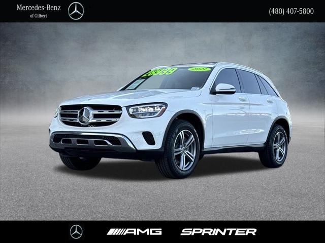 used 2021 Mercedes-Benz GLC 300 car, priced at $24,994