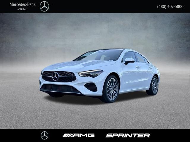 new 2025 Mercedes-Benz CLA 250 car, priced at $45,550